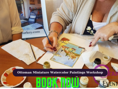 Ottoman Miniature Watercolor Paintings Workshop