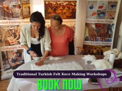 Traditional Turkish Felt Kece Making Workshops in Istanbul