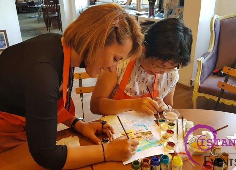 Ottoman Miniature Watercolor Paintings Workshop