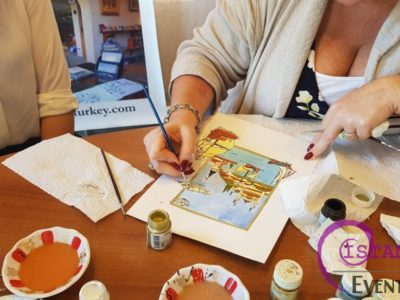 Ottoman Miniature Watercolor Paintings Workshop