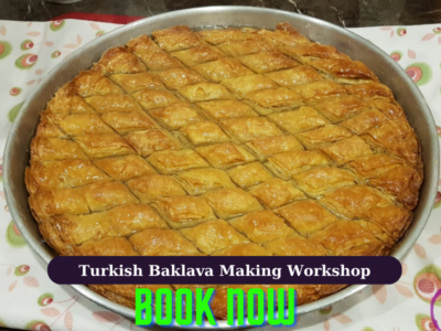 Home Made Baklava Workshop Lesson in Istanbul