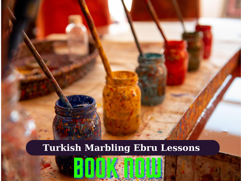 Turkish Marbling Ebru Lessons Workshops In Istanbul