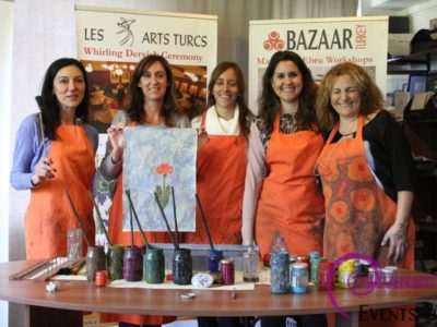 Turkish Marbling Ebru Lessons Workshops In Istanbul