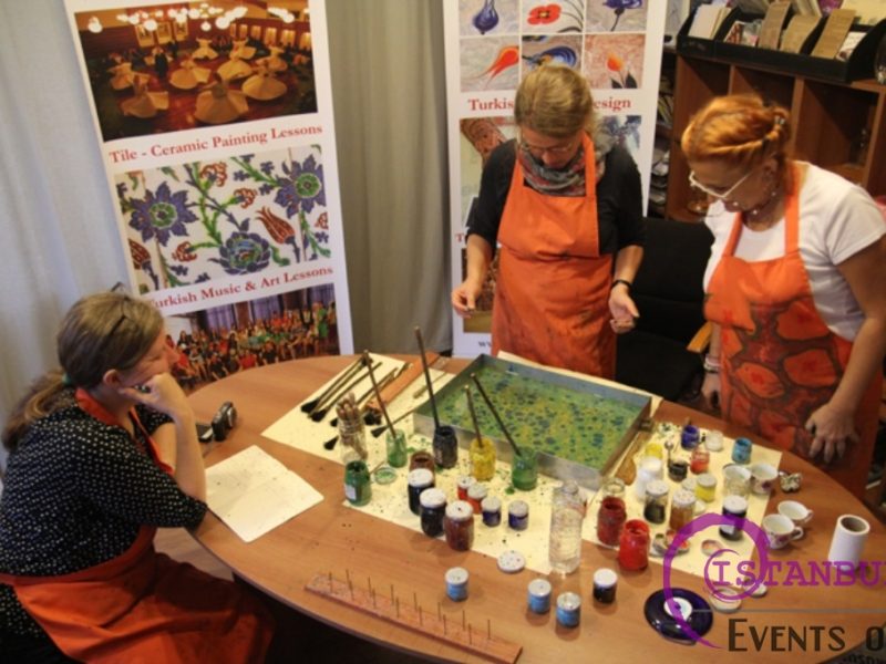 Turkish Marbling Ebru Lessons Workshops In Istanbul