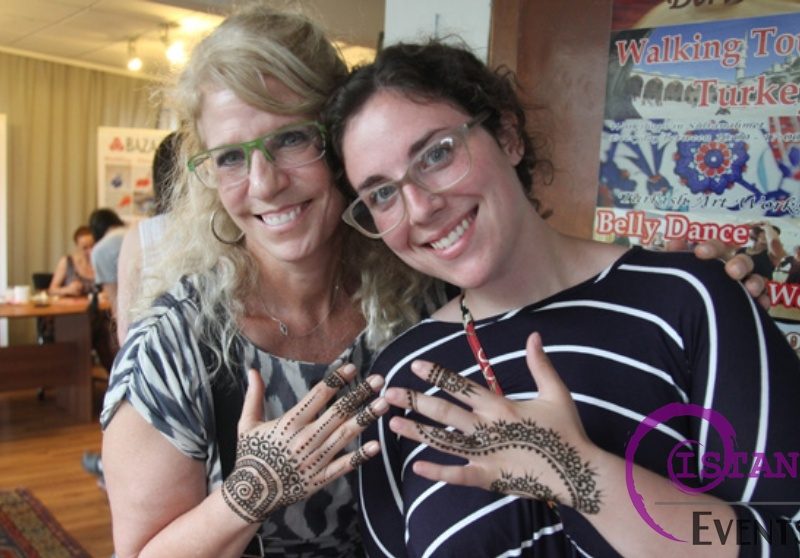 Turkish and Indian Style Henna Tattoo In Istanbul