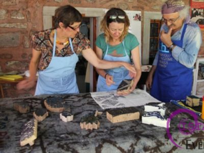 Wood Block Printing and Turkish Textile Designs Workshop