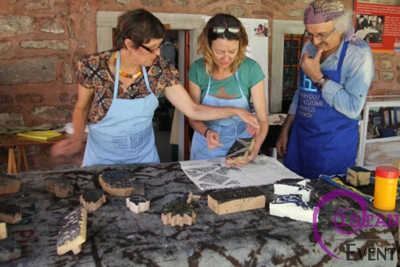 Wood Block Printing and Turkish Textile Designs Workshop