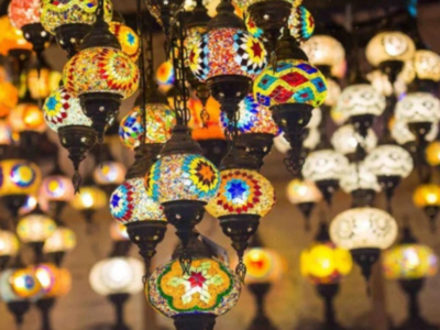 Ottoman Turkish Mosaic Lamp Workshop